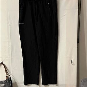 Diadora Men's Classic Black Sweatpants